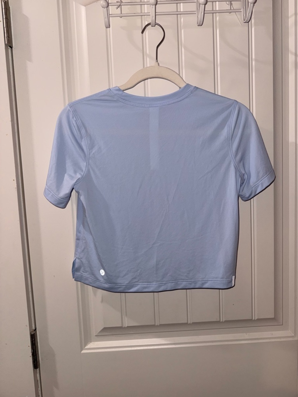 lululemon athletica Light Blue Short Sleeve Performance Tee - Picture 2 of 3